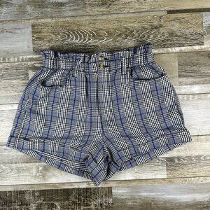 American Eagle size 8 shorts plaid